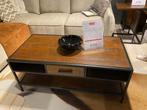 Stijlvolle salontafel in massief hout (nieuwprijs 317€), Huis en Inrichting, Tafels | Salontafels, Ophalen, 100 tot 150 cm, 50 tot 75 cm