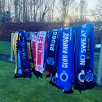 +/- 30 club Brugge sjaals, Ophalen, Zo goed als nieuw