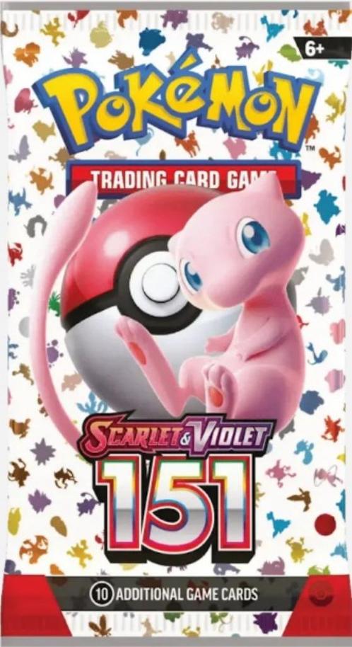 Pokémon Scarlet & Violet 151: Booster Pack – Slechts €14,50!, Hobby en Vrije tijd, Verzamelkaartspellen | Pokémon, Nieuw, Booster
