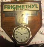 Horloge Bayard pour publicité «  Frigimethyl », Verzamelen, Merken en Reclamevoorwerpen, Ophalen, Gebruikt