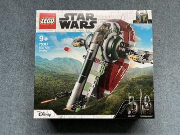 Lego 75312 Star Wars Boba Fett’s Starship NIEUW SEALED beschikbaar voor biedingen