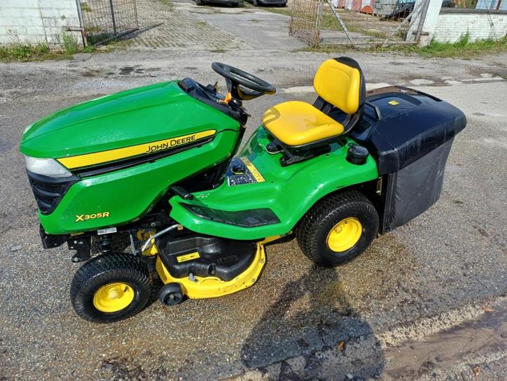 John deere x305 bi cylindres, Tuin en Terras, Zitmaaiers, Zo goed als nieuw, Ophalen of Verzenden