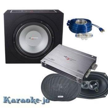 Complete Car Audio set Speakers, Sub en versterker, Auto diversen, Autospeakers, Nieuw, Ophalen of Verzenden