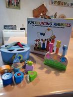 Peuter speelgoed, haba blokken, tel en dier herkennen, Enlèvement
