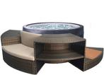 Spa semi rigide, mini piscine avec mobilier inclus, Ophalen, Nieuw, Filter, Vast