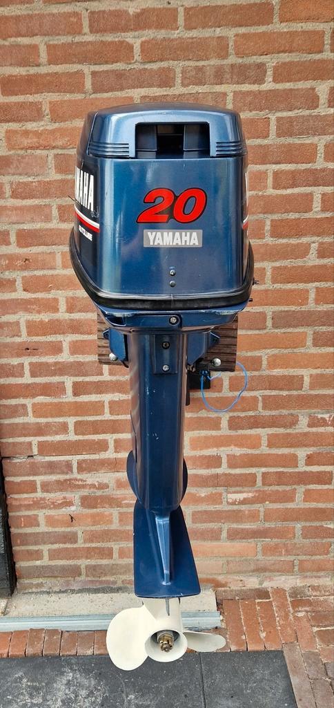 Yamaha 20pk autolube kortstaart electrisch start, Watersport en Boten, Buiten- en Binnenboordmotoren, Zo goed als nieuw, Buitenboordmotor