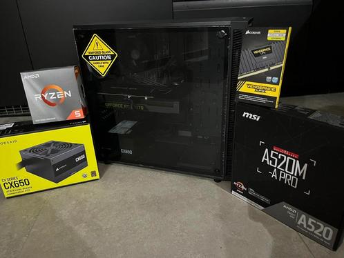 Pc gaming neuf , bien lire, Informatique & Logiciels, Ordinateurs de bureau, Neuf, SSD, Gaming, Enlèvement