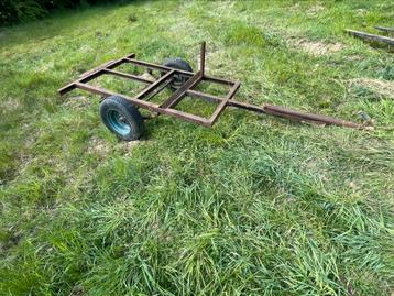 Chassis aanhangwagen auto, Ophalen