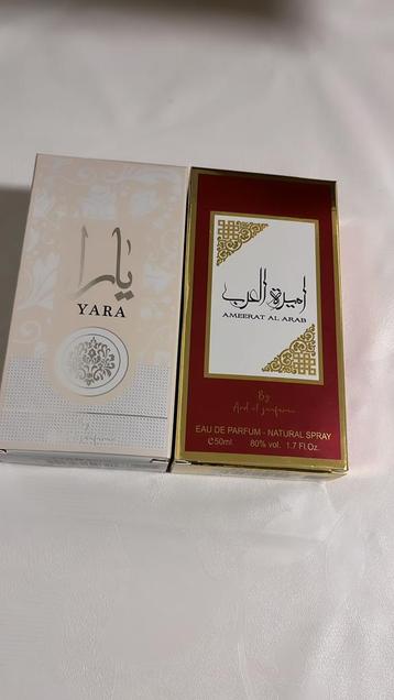 Parfum van Yara Rose & Princess of Arabia  beschikbaar voor biedingen