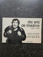 Dix ans de théàtre, Avignon,  boek, quasi nieuwstaat, Ophalen of Verzenden, Zo goed als nieuw
