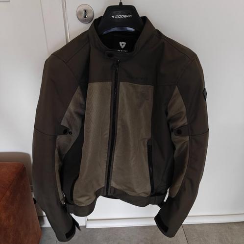REV'IT! Eclipse 2 jacket Tarmac, Kleding | Heren, Jassen | Zomer, Zo goed als nieuw, Maat 56/58 (XL), Bruin, Ophalen