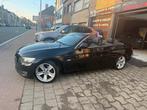 Bmw 320I 2010 Essence Boite Automatique Navigations, Auto's, BMW, Zwart, Cabriolet, Zwart, Leder