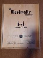 Exclusieve Houten Westmalle Trappist Geschenkdoos - Ideaal v, Ophalen, Nieuw, Overige typen, Overige merken