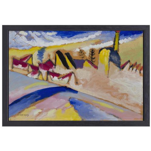Numéro d'hiver Étude II - Toile de Wassily Kandinsky + liste, Maison & Meubles, Accessoires pour la Maison | Peintures, Dessins & Photos