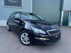 Peugeot 308 1.6i/125pk/119dkm/Gekeurd, Voorwielaandrijving, Stof, Gebruikt, Zwart