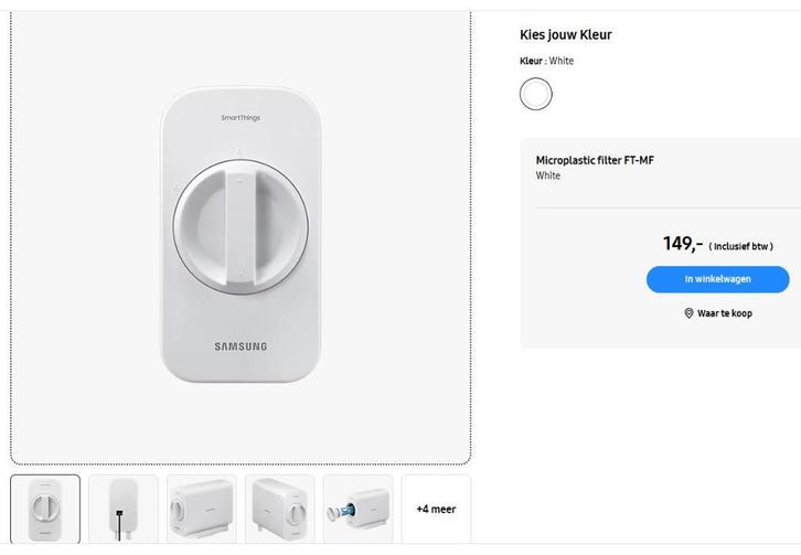 Microfiber filter Samsung FT-MF, Elektronische apparatuur, Wasmachines, Nieuw, Ophalen