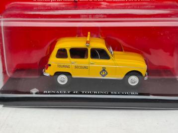 Renault 4L Touring Secours Belgique - Hachette 1/43 beschikbaar voor biedingen