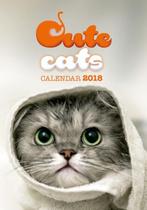 Calendrier Cute Cats 2018, Envoi, Calendrier annuel, Neuf