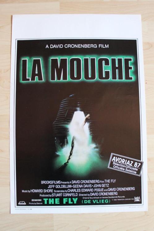 filmaffiche The Fly 1986 filmposter, Collections, Posters & Affiches, Comme neuf, Cinéma et TV, A1 jusqu'à A3, Rectangulaire vertical