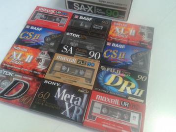 12 cassettes Maxell, TDK - Sony - Top - Cassettes.