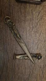 Coupe papier + presse papier, Antiquités & Art, Enlèvement ou Envoi, Bronze