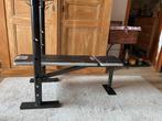 BM120 zitbank + 20 kg + transport, Sport en Fitness, Benen, Gebruikt, Overige typen, Ophalen of Verzenden