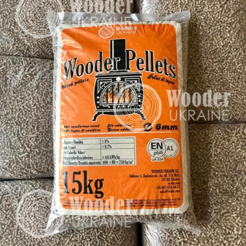 Houtpellets, 100% naaldhout, vanaf 4,30€/zak., Tuin en Terras, Brandhout, Blokken, Overige houtsoorten, 6 m³ of meer, Ophalen of Verzenden