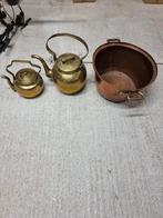 Divers objets en cuivre, Enlèvement, Cuivre