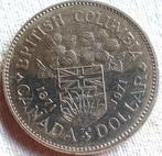 CANADA : DOLLAR DE LA COLOMBIE-BRITANNIQUE 1871-1971 KM 79, Envoi, Amérique du Nord, Monnaie en vrac