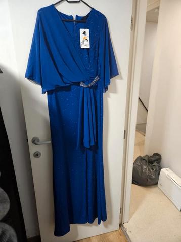 Blauw Feestjurk beschikbaar voor biedingen