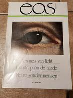 Eerste nummer EOS , nr 1 oktober 1983., Enlèvement ou Envoi, Comme neuf, Sciences naturelles