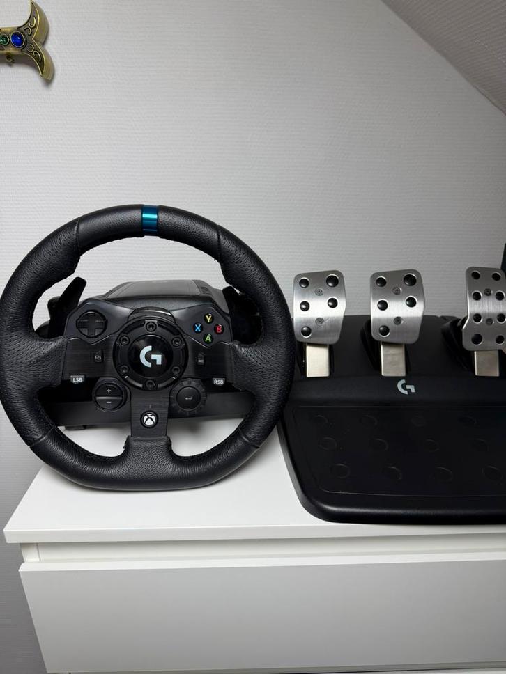 G923, Consoles de jeu & Jeux vidéo, Consoles de jeu | Xbox | Accessoires, Neuf, Xbox One, Xbox Series X, Xbox Series S, Volant ou Accessoire de sport