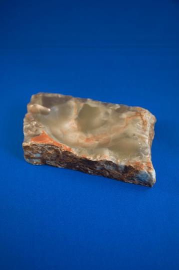 Cendrier en pierre fine agate