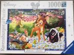 Puzzel Disney Bambi 1.000 stukken, Comme neuf, 500 à 1500 pièces, Puzzle, Enlèvement