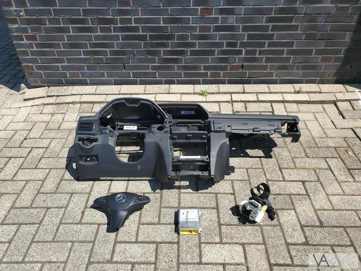 Mercedes GLK X204 2008 - 2015 airbag set met dashboard €400, Auto-onderdelen, Dashboard en Schakelaars, Mercedes-Benz, Gebruikt