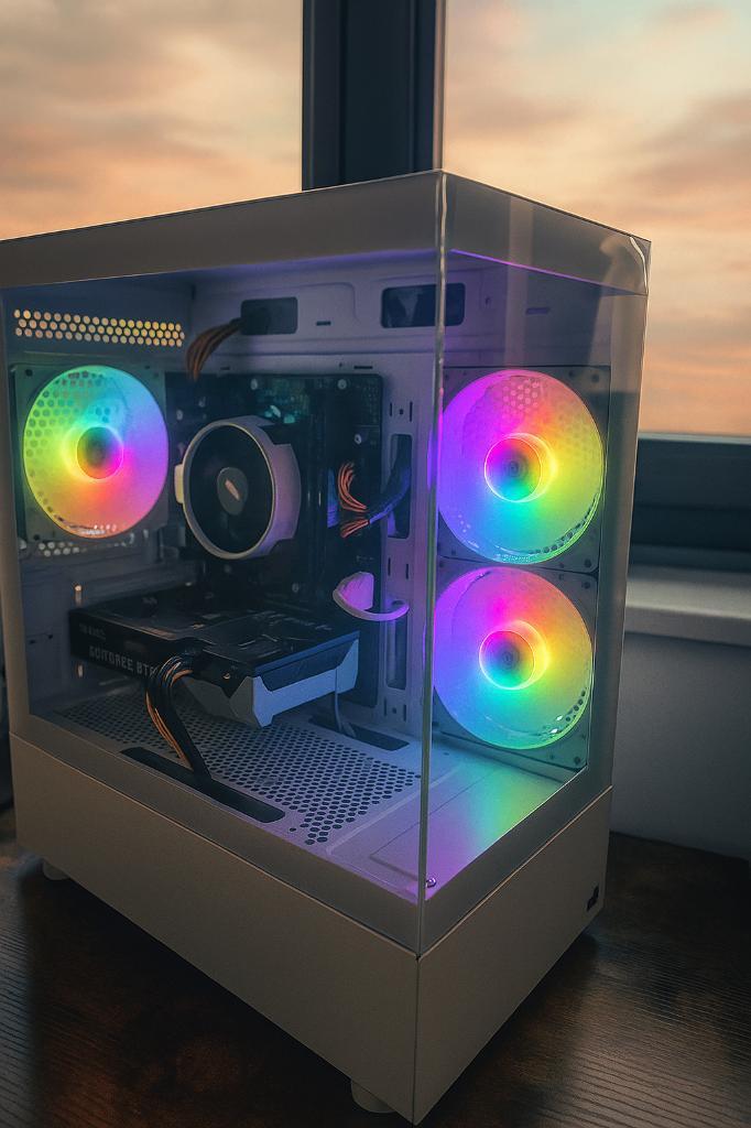 Game PC RTX 5060🚀, Informatique & Logiciels, Ordinateurs de bureau, Neuf, 4 Ghz ou plus, SSD, 16 GB, Avec carte vidéo, Avec moniteur