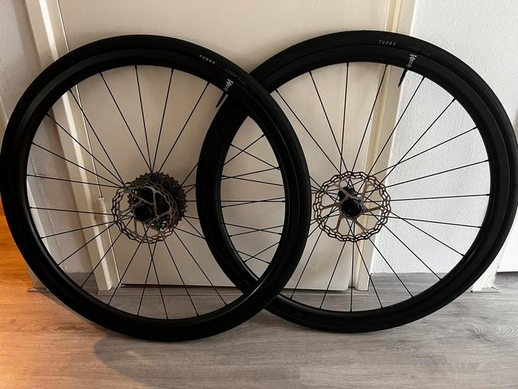 Dt 240EXP naven in Van Speyk wheels 30mm carbon, Fietsen en Brommers, Fietsonderdelen, Zo goed als nieuw, Racefiets, Wiel, Verzenden