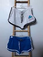 Set van 2 blauwe + grijze shorts met Stitch. Maat L /42-44., Kleding | Dames, Overige Dameskleding, Gedragen