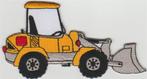 Bulldozer stoffen opstrijk patch embleem, Verzamelen, Verzenden, Nieuw