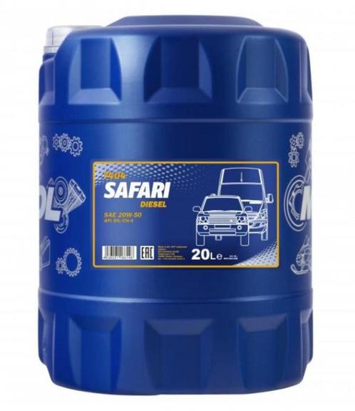 20 Liter Mannol 20W-50 Safari - €57,95 Inclusief BTW, Autos : Divers, Produits d'entretien, Enlèvement ou Envoi