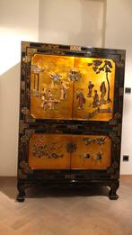 Chinese kast met inleg ivoor, Antiek en Kunst, Ophalen