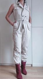 Beige jumpsuit maat 38, Maat 38/40 (M), Beige, Ophalen of Verzenden, Zo goed als nieuw