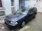 Volvo V70 2.4 Benzine (1997), Auto's, Volvo, Beige, Blauw, Leder en Stof, V70