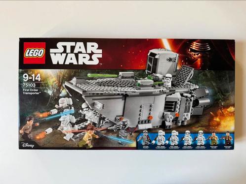 LEGO Star Wars First Order Transporter 75103 *SEALED*, Verzamelen, Star Wars, Nieuw, Overige typen, Ophalen of Verzenden