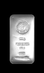 Verkoop van zilverstaaf Heimerle slijpschijf van 1 kg, Ophalen, Zilver