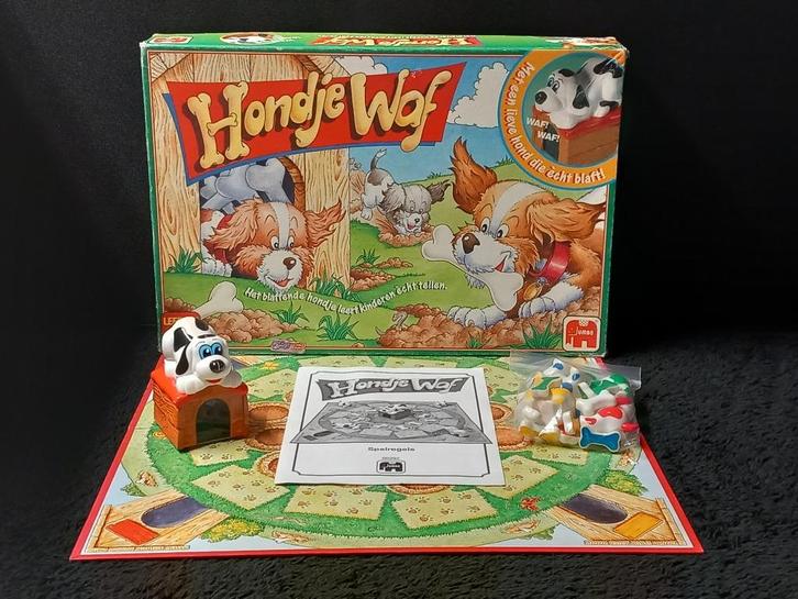 STOPZETTING VERZAMELING Hondje waf, Hobby en Vrije tijd, Gezelschapsspellen | Bordspellen, Gebruikt, Ophalen of Verzenden