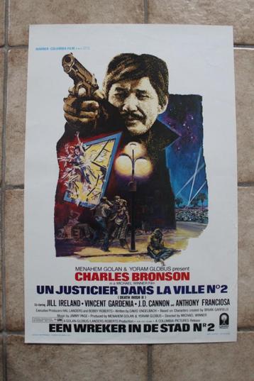 filmaffiche Charles Bronson Death Wish 2 filmposter beschikbaar voor biedingen