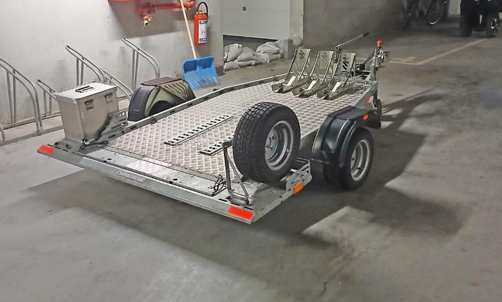 motortrailer met hydraulische lift, Motoren, Overige Motoren, Ophalen