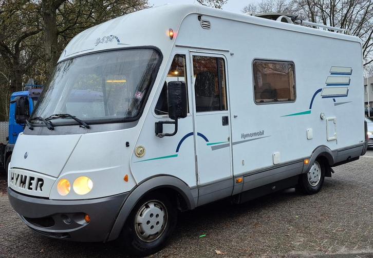 Fiat Ducato Hymer Integraal Camper 2.8 JTD Topstaat!, Caravans en Kamperen, Mobilhomes, Particulier, tot en met 4, Integraal, Fiat