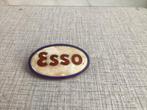 Speldje Esso, emaille., Ophalen of Verzenden